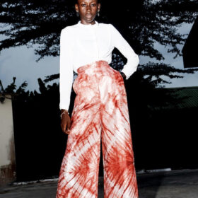 TieDye Silk Pant