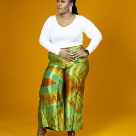 TieDye Silk Pant