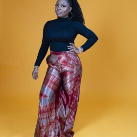 TieDye Silk Pant